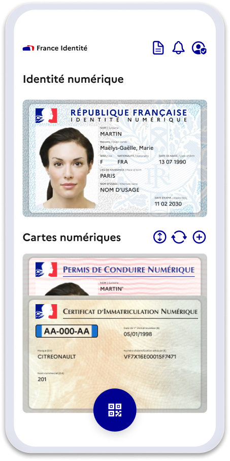 France identité app home